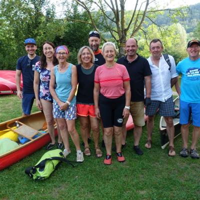 Vereinsfahrt auf der Altmühl nach Dietfurt 